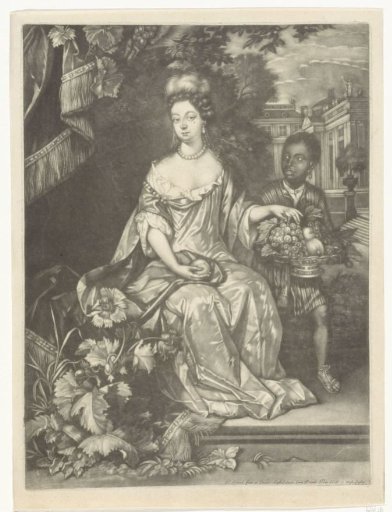 Portrait of Queen Mary II Stuart