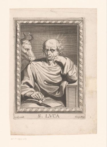 Saint Luke with the ox