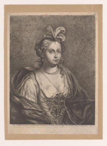 Portrait of an unknown woman