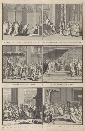 Installation and coronation of a new pope