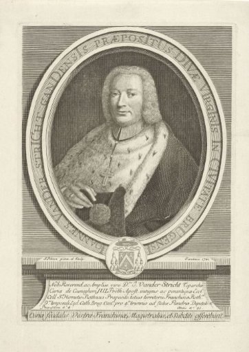 Portrait of Johannes Van der Stricht