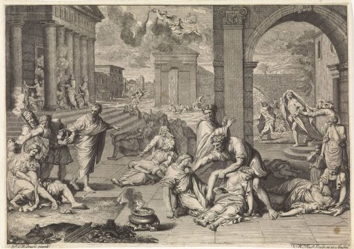 Plague on the island of Aegina