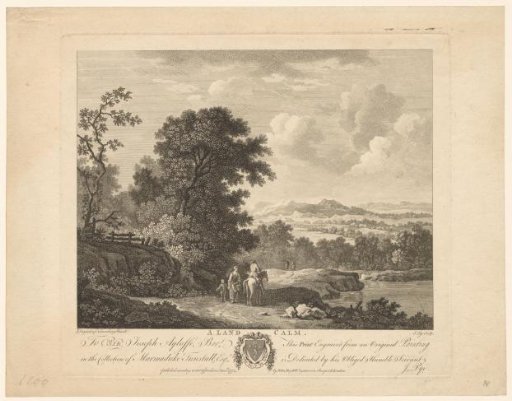 Hill Landscape with Travelers