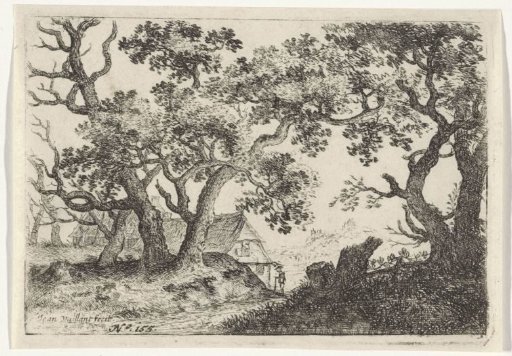 Landscape with a Traveler at a House