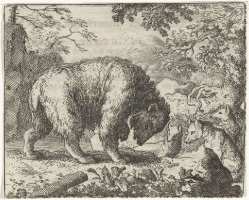 Reynard the Fox Promises Bruno the Bear Honey