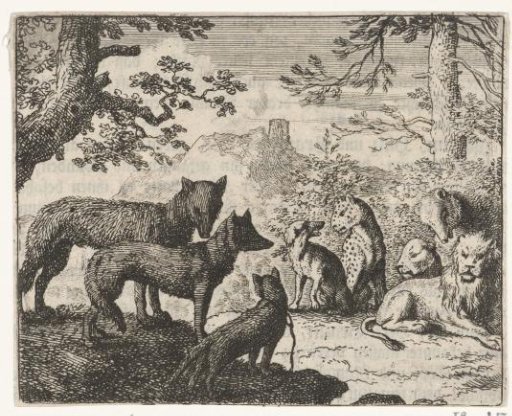 Reynard the Fox's family leaves the court