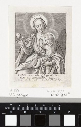Mary with the Christ Child at her breast