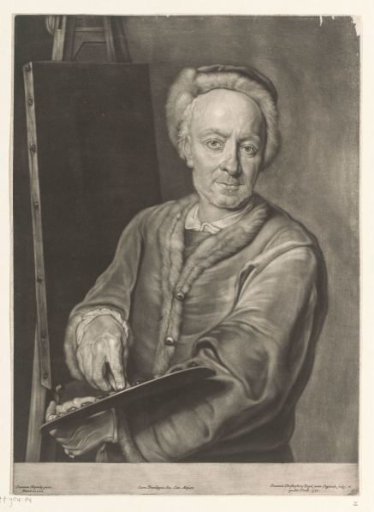 Portrait of Johann Leonhard Hirschmann