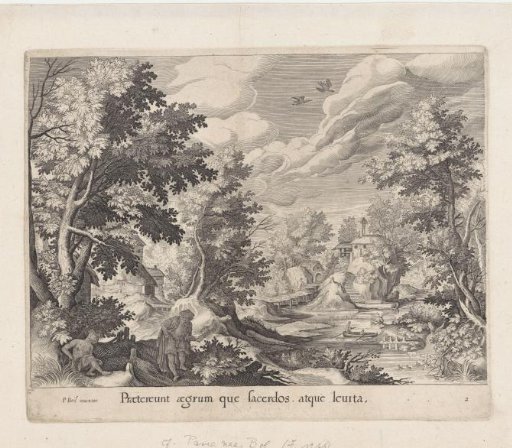The Priest Passes by the Wounded Traveler