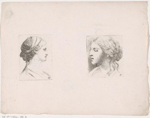 Two women's heads