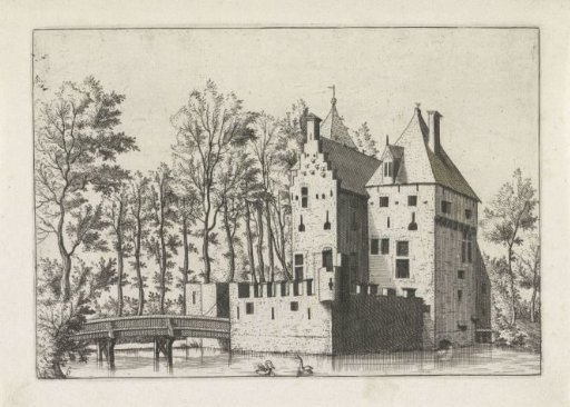 Castle with drawbridge