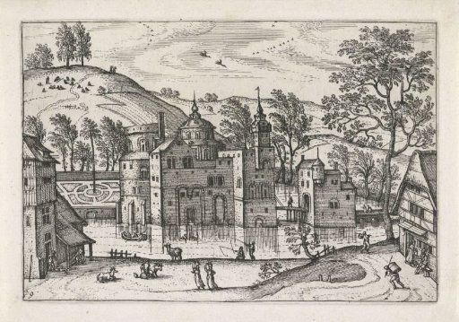 Landscape with a Castle Surrounded by Water
