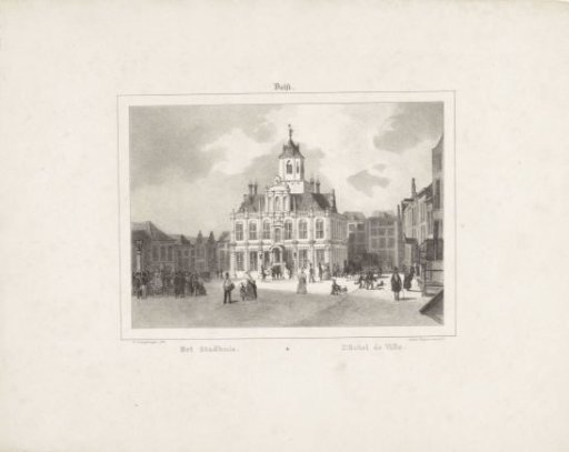 The town hall in Delft