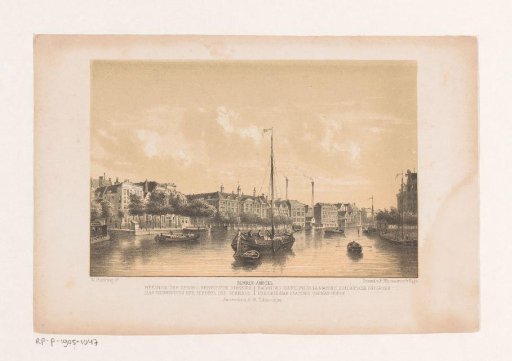 Binnen Amstel in Amsterdam