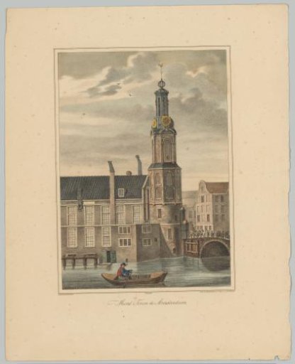 View of the Munt Tower, Amsterdam