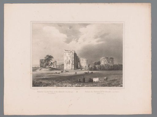 View of the Ruin of Brederode Castle