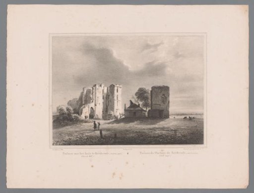 View of the Ruin of Brederode Castle