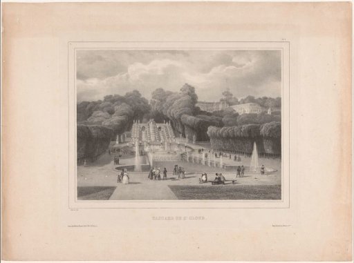 Fountain at the Château de Saint-Cloud