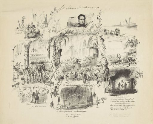 Satirical Print on the Music Festival