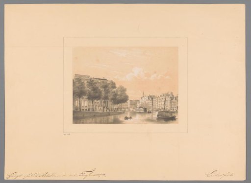View of the Rokin and the Oude Turfmarkt