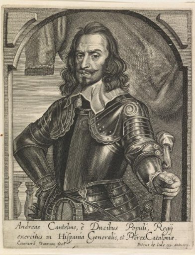 Portrait of the field marshal Don Andrea Cantelmo
