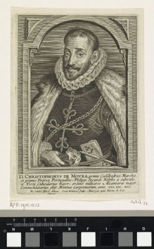 Portrait of Christopher de Moura, Marquis of Castel Rodrigo