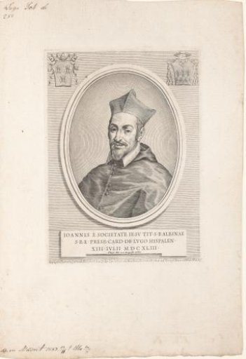 Portrait of Cardinal Juan de Lugo y de Quiroga