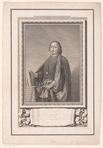 Portrait of bibliographer Nicolás Antonio