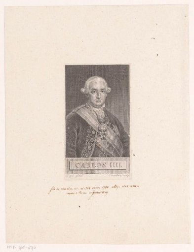 Portrait of Charles IV, King of Spain