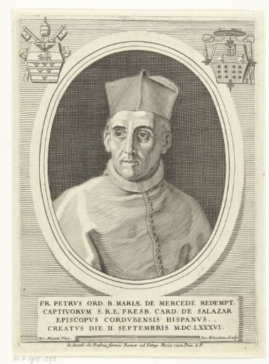 Portrait of Cardinal Pedro de Salazar Gutiérrez de Toledo