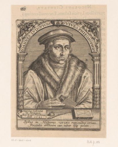 Portrait of Juan Luis Vives