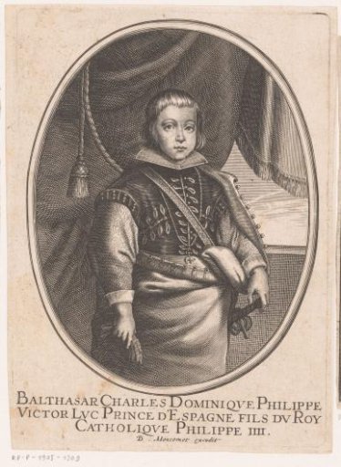 Portrait of Balthasar Charles of Spain