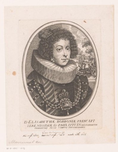 Portrait of Elisabeth of France
