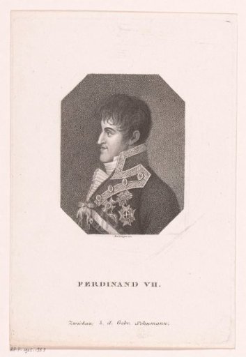 Portrait of Ferdinand VII, King of Spain