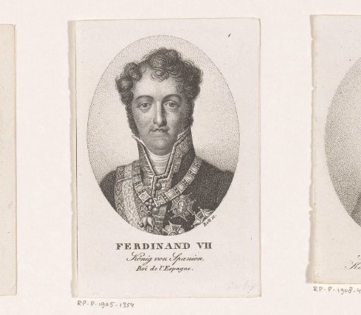 Portrait of Ferdinand VII, King of Spain