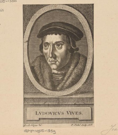Portrait of Juan Luis Vives