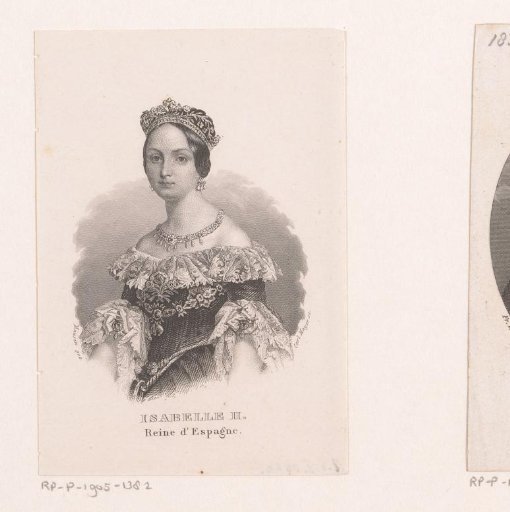 Portrait of Isabella II of Spain, as a woman