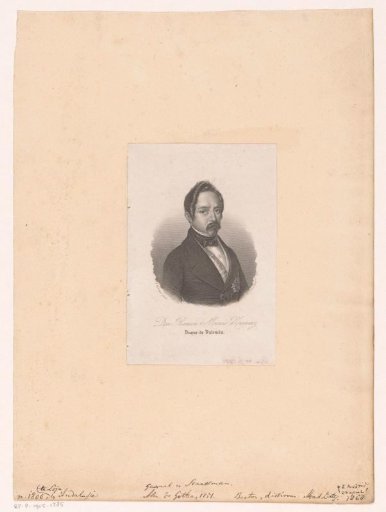 Portrait of Ramón María Narváez y Campos, Duke of Valencia