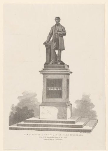 Statue of Johan Rudolf Thorbecke