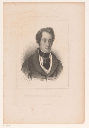 Portrait of Francisco Martinez de la Rosa