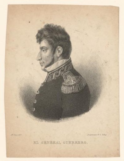 Portrait of Vicente Guerrero