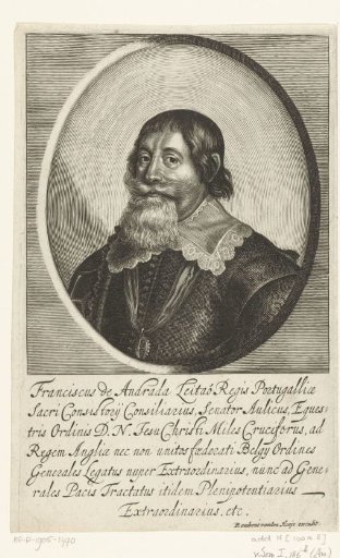 Portrait of Franciscus d'Andrade