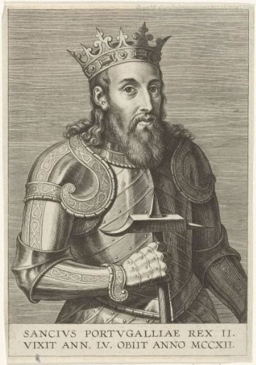 Portrait of King Sancho I of Portugal