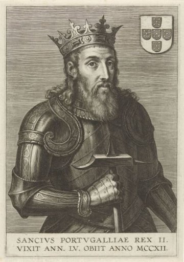 Portrait of King Sancho I of Portugal