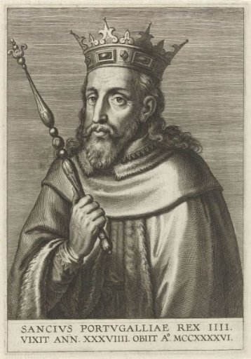 Portrait of King Sancho II of Portugal