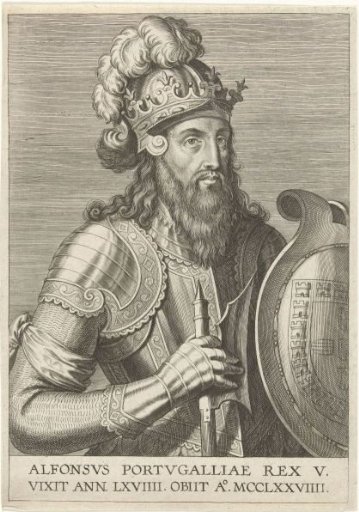 Portrait of King Alfonso III of Portugal