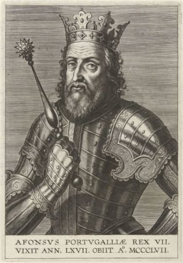 Portrait of King Alfonso IV of Portugal