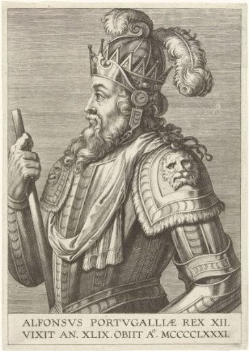 Portrait of King Alfonso V of Portugal