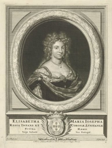 Portrait of Princess Elisabeth Maria of Portugal
