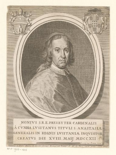 Portrait of Cardinal Nuno da Cunha e Ataíde